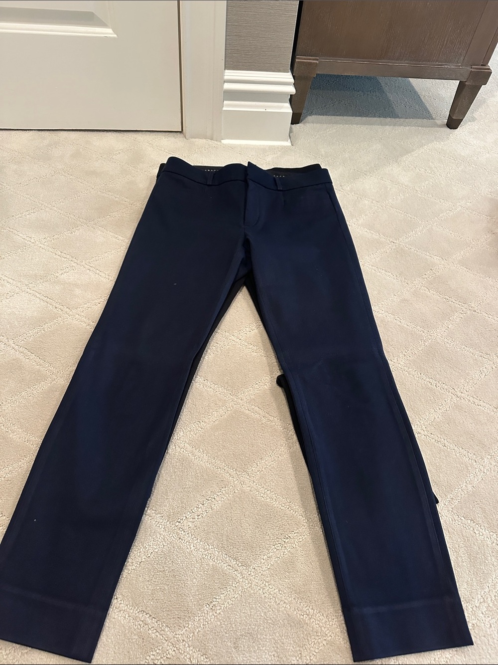 Banana Republic Men's Navy Stretch Dress Pants